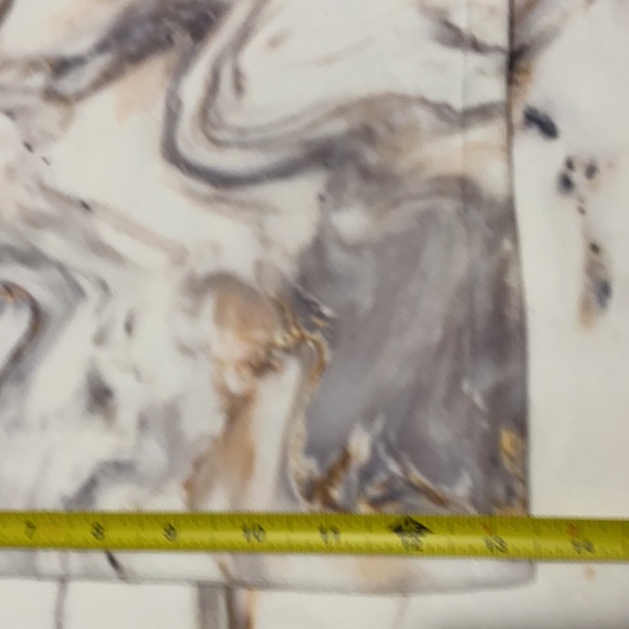 3-piece Bath towel set, marble design - Picture 9 of 10